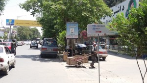 Signage on the street